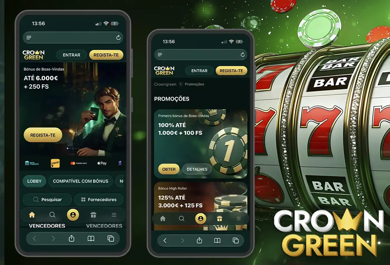 CrownGreen App Portugal: Descarregar para Android e iOS - Aplicação Web